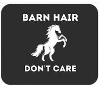 Granero Cabello No Me Importa Amor Montar A Caballo Ecuestre Mouse Pad Portátil Mousepad Duradero Alfombrilla De Escritorio para Pc Hogar Gaming 25X30Cm