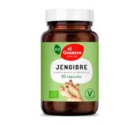 El Granero Integral Complemento alimenticio Jengibre BIO 500 mg 90 cápsulas