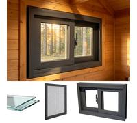 Granero Con Marco De Aluminio - Ventana De Popa, Con Ventanas De Pantalla