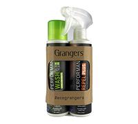 Grangers Eco Twin Pack - Performance Wash and Performance Repel Plus | 300 ml/275 ml | Limpia, refresca y reprueba toda la ropa al aire libre y deportiva