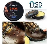Grangers G Wax 80g Impermeable Cuero Cera De Abeja Para Pulir Botas Y Zapatos