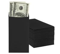 Granhoolm Paquete de 100 sobres grandes para efectivo de 3.5 x 6.5 pulgadas, sobres de dinero en efectivo, sobres de efectivo para plan de ahorros, sobres de efectivo para presupuestos, 100 sobres
