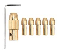 Granilla eléctrica en miniatura clip de latón CHUCK Small 4 Jaws Pulching Punching Miring Woodworking