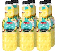 Granini Mocktail Piña Colada Sin Alcohol Pack 6 x 0,75 L | Cóctel sin alcohol a partir de Zumo listo para disfrutar o mezclar. Sabor Piña y Coco - 38% Contenido en Fruta