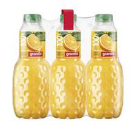 granini Zumo de naranja Pet, 6 pack (6 x Botella de 1 L)