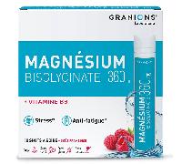 Granions Bisglicinato de magnesio 360 mg - Vitamina B6, magnesio - Vegano - 10 comprimidos