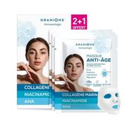 Granions Mascarilla Segunda Piel Anti-Edad 3x22 ml