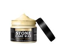 Granit Shine Tool - Acabado de cera natural, kit de pulido de piedra portátil | Restaurador profesional de mármol, potenciador de brillo de superficie impermeable, de aplicación fácil de usar