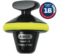 ABUS Bloqueo del disco de freno GRANIT Victory X-Plus 68 Half-Round amarillo