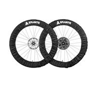 Granite Crust Fundas para Ruedas de Bicicleta - Compatibles con Llantas de 24 a 29 Pulgadas, Protección Contra Barro y Suciedad - Lavables, de Fácil Colocación, con Bolsa de Almacenamiento