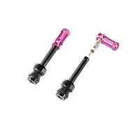 Granite Juicy Nipple Tapón Presta y Vástago Válvula 44mm Set (Rosa)