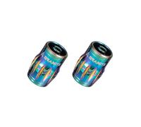 Granite Juicy Nipples Tapones Quita-Obús Schrader, 2 Pcs (Oil Slick)