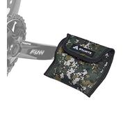 Granite Pita Cubiertas de Pedales para Bicicleta, Cubiertas de Pedales para Protección del Transporte de Bicicletas, Cubiertas de Pedales de Neopreno de 3mm de Grosor (Grande, Camuflaje Verde)