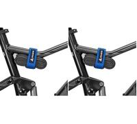 GRANITE Rockband - Correa de fijación de Velcro para Herramientas/cámara de Aire Adulto, Unisex, Color Azul, 450 mm (Paquete de 2)