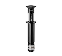 Granite Stash RCX Kit de Herramientas Multifunción para Bicicleta con 8 Puntas Almacenadas en el Tubo de Dirección Cónico - Modelo de Tapón de Compresión (Negro)