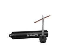 Granite Suture Kit de Mechas para Neumáticos, Kit Compacto de Reparación de Pinchazos Tubeless con Mechas de 2 Tamaños, Repara Pinchazos en Bicicletas de Montaña y de Ruta (Negro)