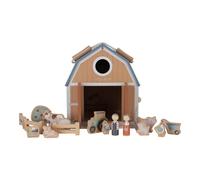 Granja Casa de Muñecas Pequeña Granja FSC Little Dutch - Diversión Rural Todo en Uno