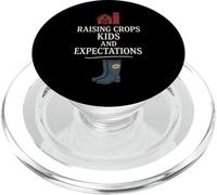 Granja Esposa Jefe Divertido País Mamá Rural Familia Humor PopSockets PopGrip para MagSafe