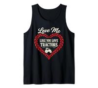 Granja Esposa Tractor Heartbeat País Esposa Rural Mamá Vida Camiseta sin Mangas