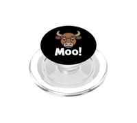 Granja Linda del Corral de la Vaca del Bisonte del Toro para PopSockets PopGrip para MagSafe