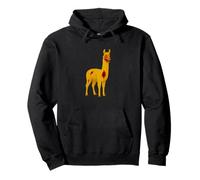Granjero de Llama Zombi Granja agrícola - Muertos vivientes Miedo Boo Spook Sudadera con Capucha