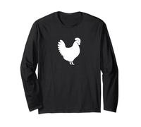 Granjero de pollo Granjero Cultivo Huevos Aves de corral Manga Larga