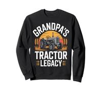 Granjero del Abuelo Legado del Tractor Sudadera