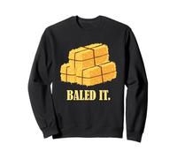 Granjero Heno Baling Humor Baled It Farming Vintage Retro Style Sudadera