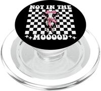 Granjero lechero Vaca Granjero Lácteos Chica Mamá No En El Mooood! PopSockets PopGrip para MagSafe