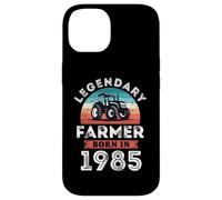 Granjero Legendario Nacido en 1985, Regalos de 40 cumpleaños de Granjero Carcasa para iPhone 14