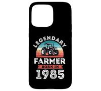 Granjero Legendario Nacido en 1985, Regalos de 40 cumpleaños de Granjero Carcasa para iPhone 15 Pro MAX