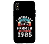 Granjero Legendario Nacido en 1985, Regalos de 40 cumpleaños de Granjero Carcasa para iPhone X/XS