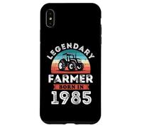 Granjero Legendario Nacido en 1985, Regalos de 40 cumpleaños de Granjero Carcasa para iPhone XS MAX