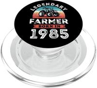 Granjero Legendario Nacido en 1985, Regalos de 40 cumpleaños de Granjero PopSockets PopGrip para MagSafe