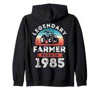 Granjero Legendario Nacido en 1985, Regalos de 40 cumpleaños de Granjero Sudadera con Capucha