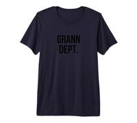 Grann Dept. Abuela Orgullosa en Inglés Gran Día de la Madre Camiseta Premium