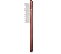 GranNaturals Peine para mascotas de madera y metal para desenredar el cabello, asear el pelo, desenredar para perros grandes y pequeños, gatos de pelo largo