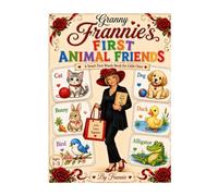 Granny Frannie's First Animal Friends: A Sweet First Words Book for Little Ones