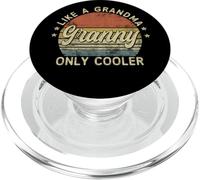 Granny Like A Grandma Only Cooler Mother's Day Granny PopSockets PopGrip para MagSafe