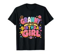 Granny of The Birthday Girl Donut Party Theme Camiseta