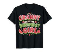 Granny of The Birthday Girl Watermelon Family Party Camiseta