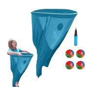 Granny Pants Outdoor Game, Portable Interactive Multiplayer Pants Relay Set, Hilarious Family Gathering Activity, for Classroom, Carnival, Beach, Picnic, Birthday, Wedding, Camping, 78cm Pink Blue