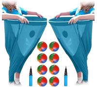 Granny Pants Yard Game, Granny Pants Outdoor Game with Bouncy Balls and Pumps, Fun Outdoor Party Game for Adults, Family Reunions,Backyard Parties and Team-Building Activities