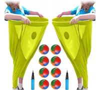 Granny Pants Yard Game, Granny Pants Outdoor Game with Bouncy Balls and Pumps, Fun Outdoor Party Game for Adults, Family Reunions,Backyard Parties and Team-Building Activities