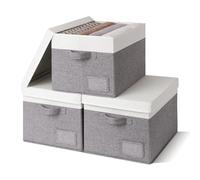 GRANNY SAYS almacenamiento de lino, cajas contenedor, organizadores de ropa plegables, estantes