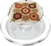 Granny Square Patrón otoño otoño PopSockets PopGrip para MagSafe
