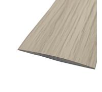 Grano de madera gris, cinta autoadhesiva de PVC para bordes de puertas de madera, tira de transición de suelo laminado flexible, cubierta de huecos para puerta y suelos de vinilo