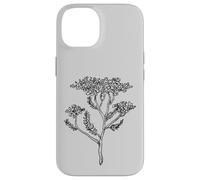 Grano de oveja, ilustración de flores silvestres, jardín pradera Carcasa para iPhone 14