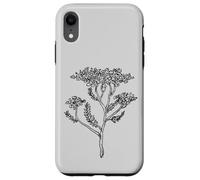 Grano de oveja, ilustración de flores silvestres, jardín pradera Carcasa para iPhone XR