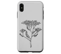 Grano de oveja, ilustración de flores silvestres, jardín pradera Carcasa para iPhone XS Max